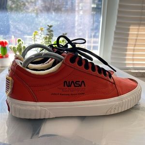 Vans nasa orange sneakers